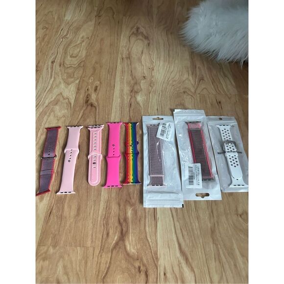 Apple Watch band 42 mm bundle bands different colors and designs. - Picture 1 of 4